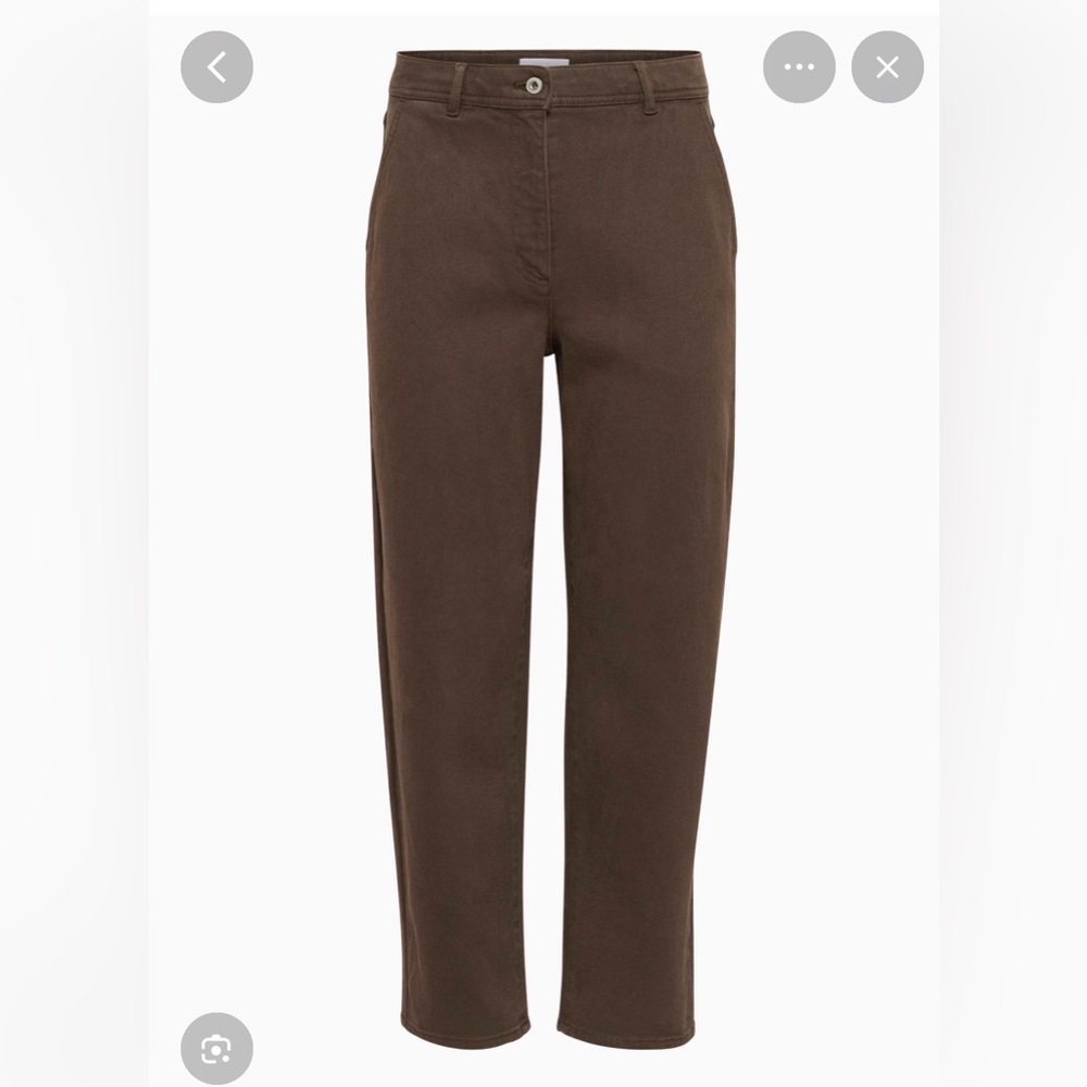 Aritzia Little Moon Discovery Jeans Rich Mocha Brown Size 2 - Like New